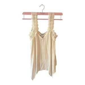 Rue 21 Sleeveless‎ Lace Top XS